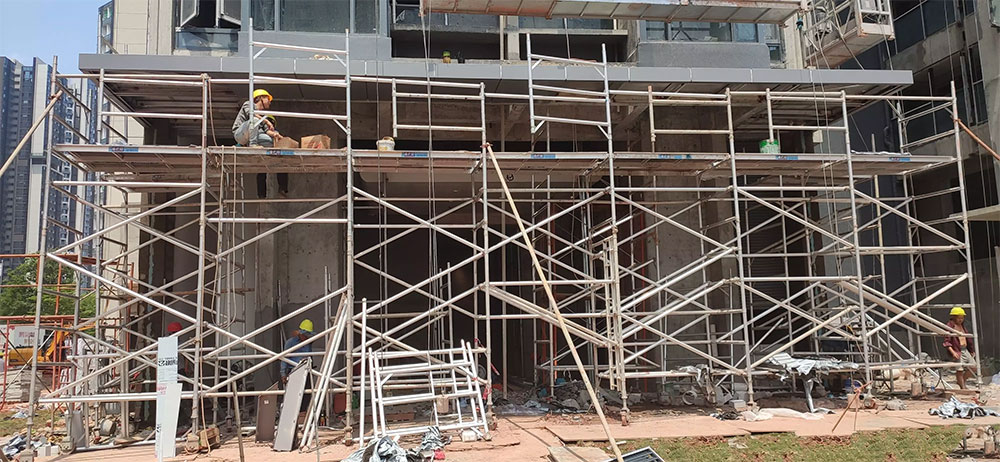 The key to inspecting aluminum alloy scaffolding