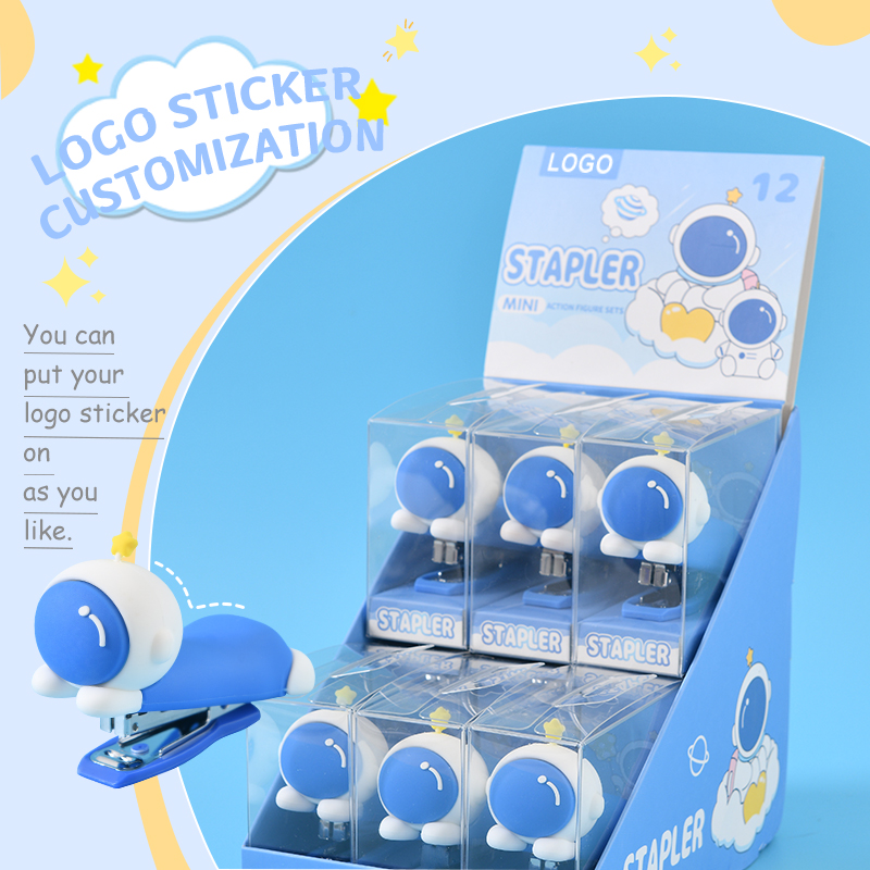 Astronaut Shaped Stapler - Space-Themed Stationery for Office & School