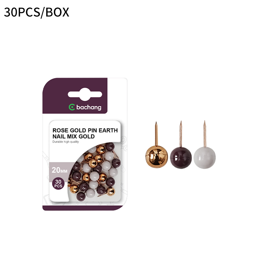 round-head map pin