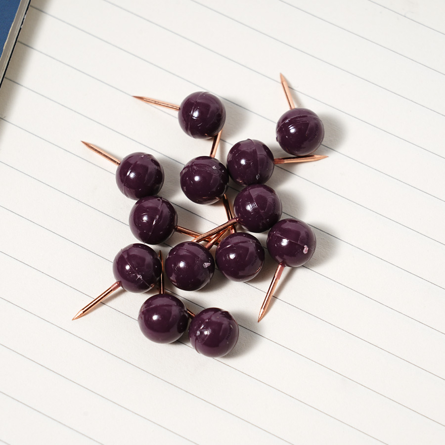 round-head globe pins