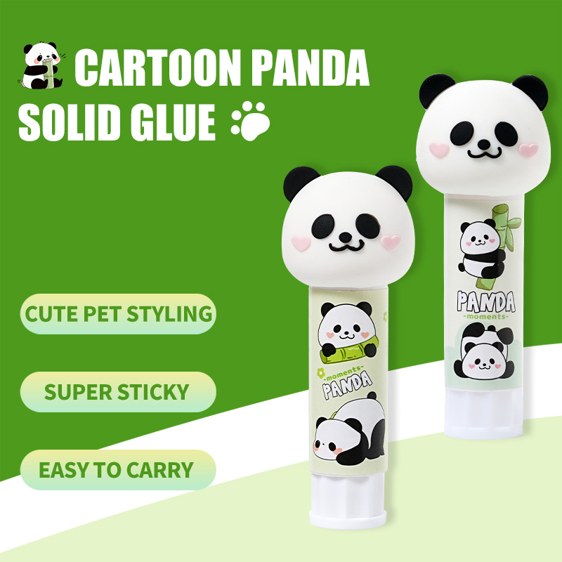 panda-shaped solid glue