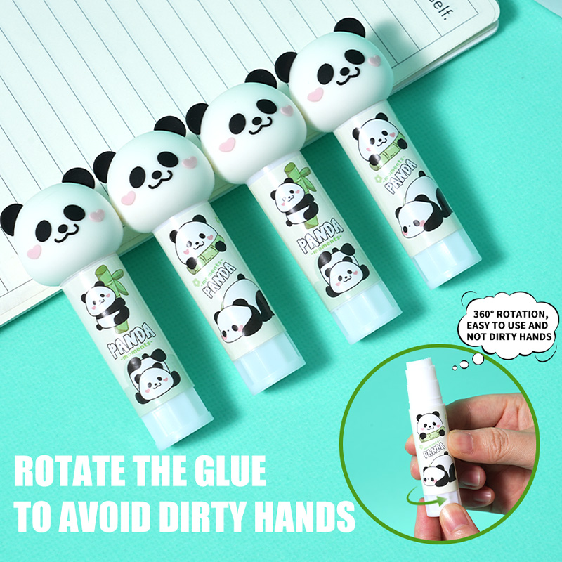 panda-shaped solid glue