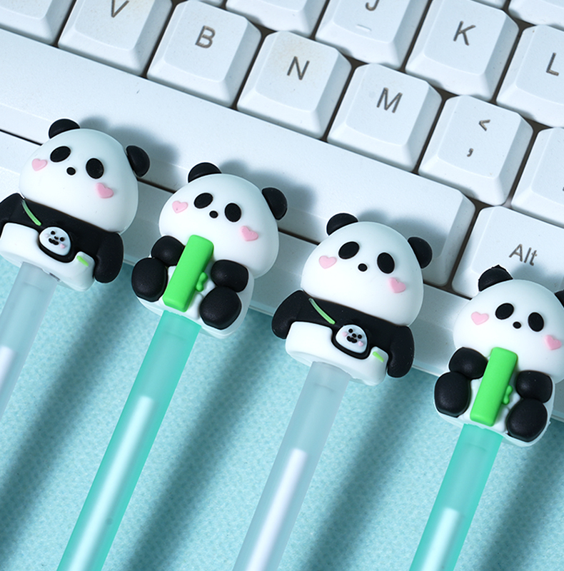  panda-themed gel pen