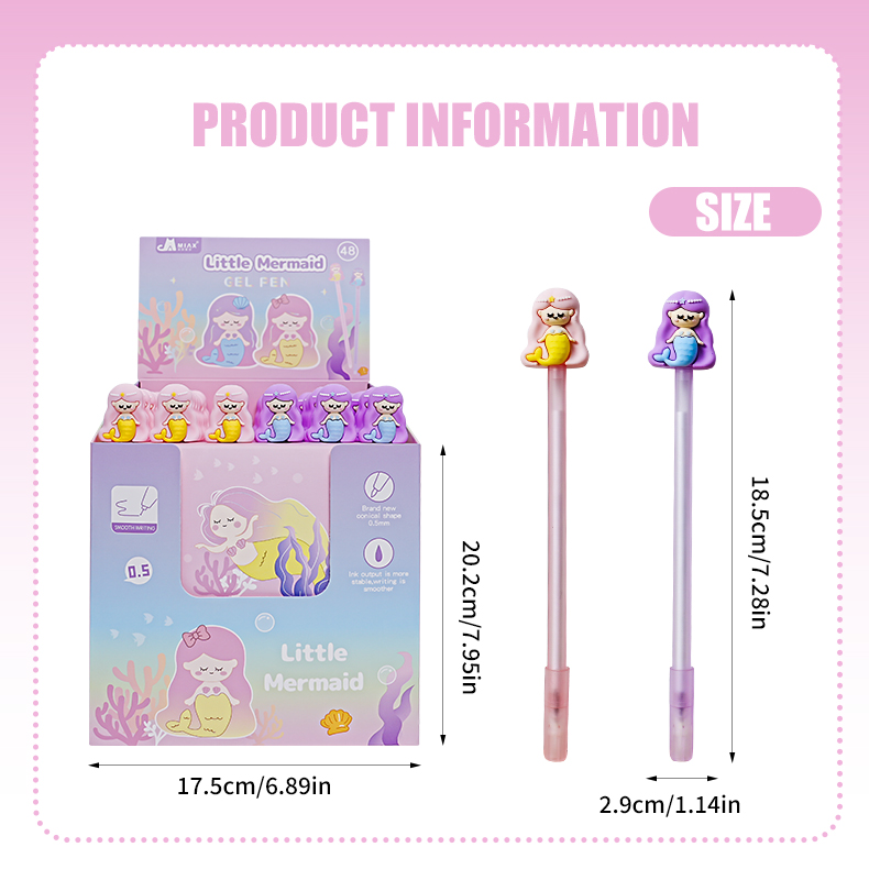 Mermaid Gel Pen - Student Stationery