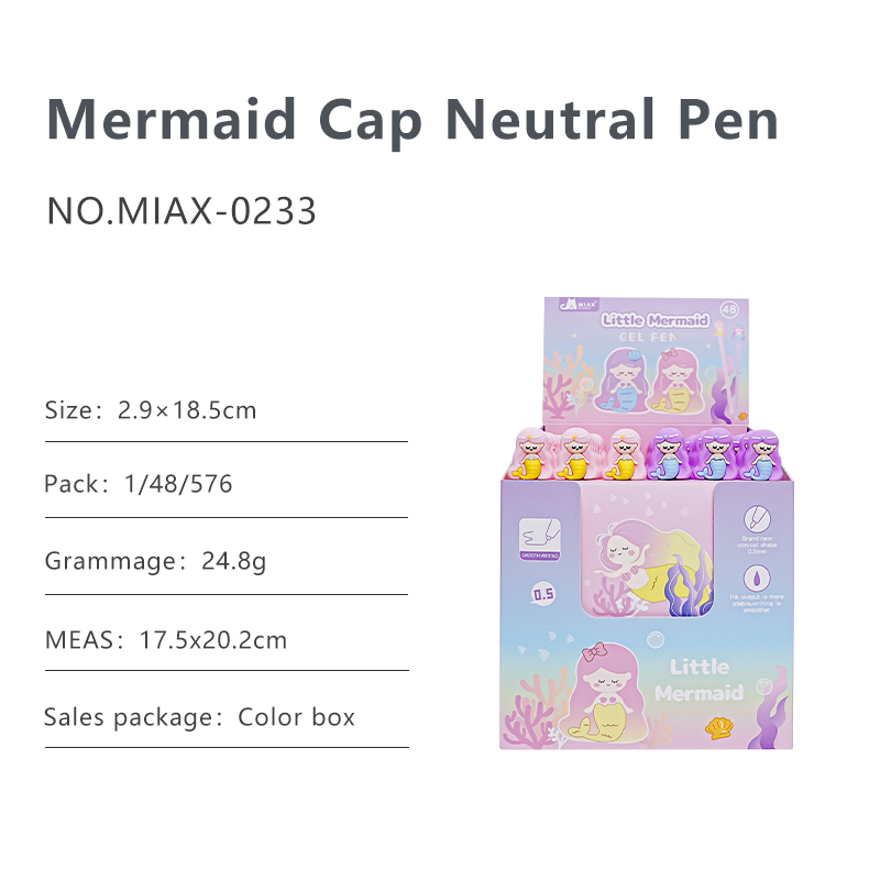 Mermaid Gel Pen - Student Stationery