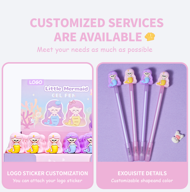 Mermaid Gel Pen - Student Stationery