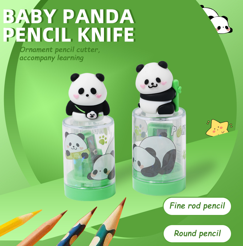 panda-shaped pencil sharpener