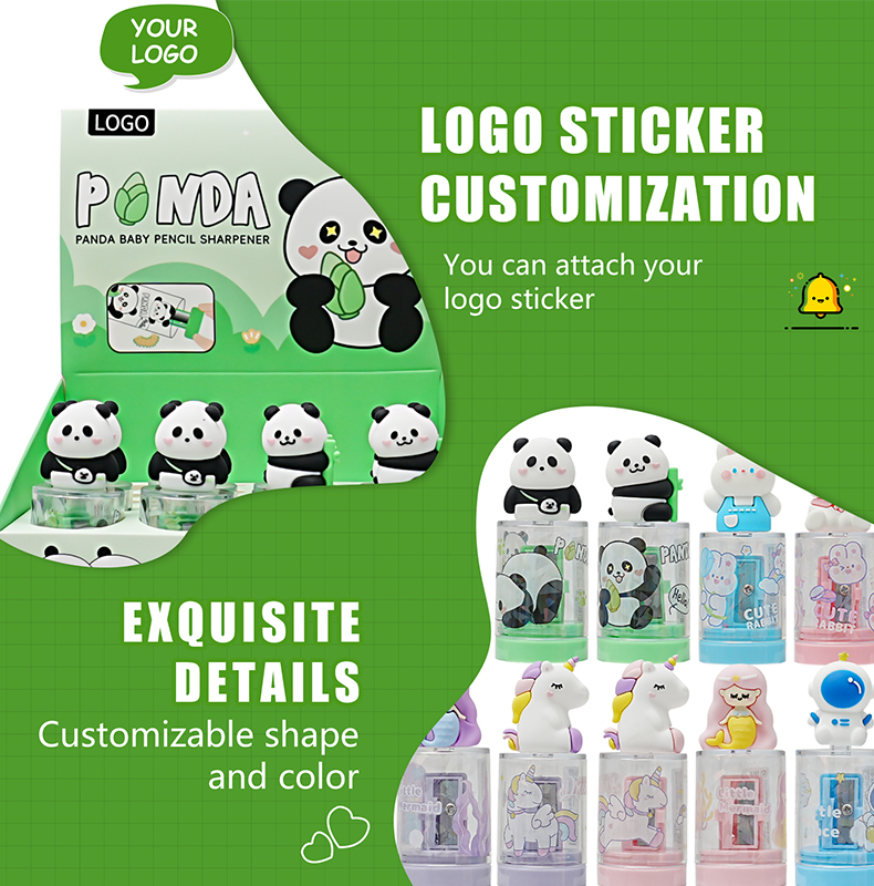 panda-shaped pencil sharpener