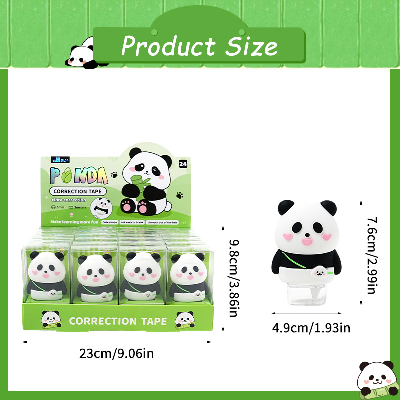  panda-themed correction tape