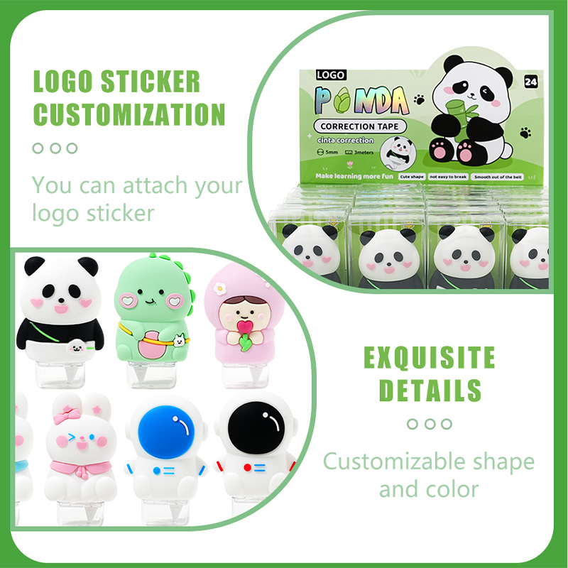  panda-themed correction tape