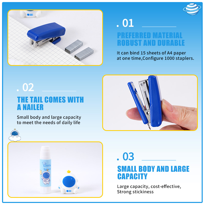 Space Man Light Blue Solid Glue Anti-Clogging Kit