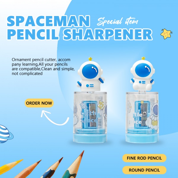 Spaceman pencil sharpener