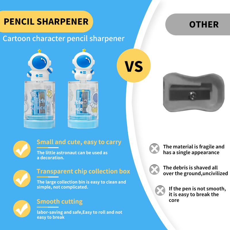 Spaceman pencil sharpener