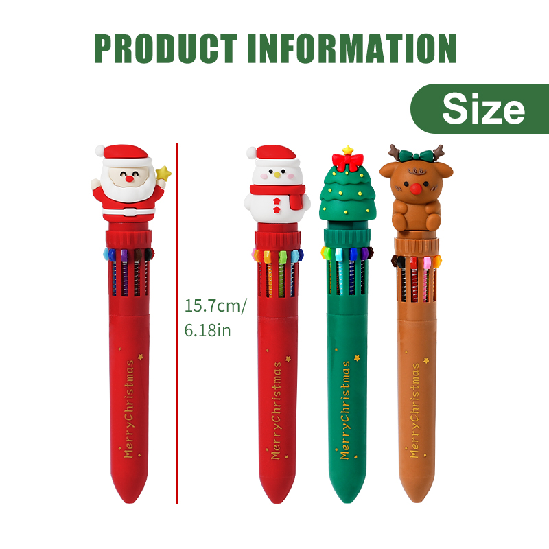 Santa Claus Ten-color Pen