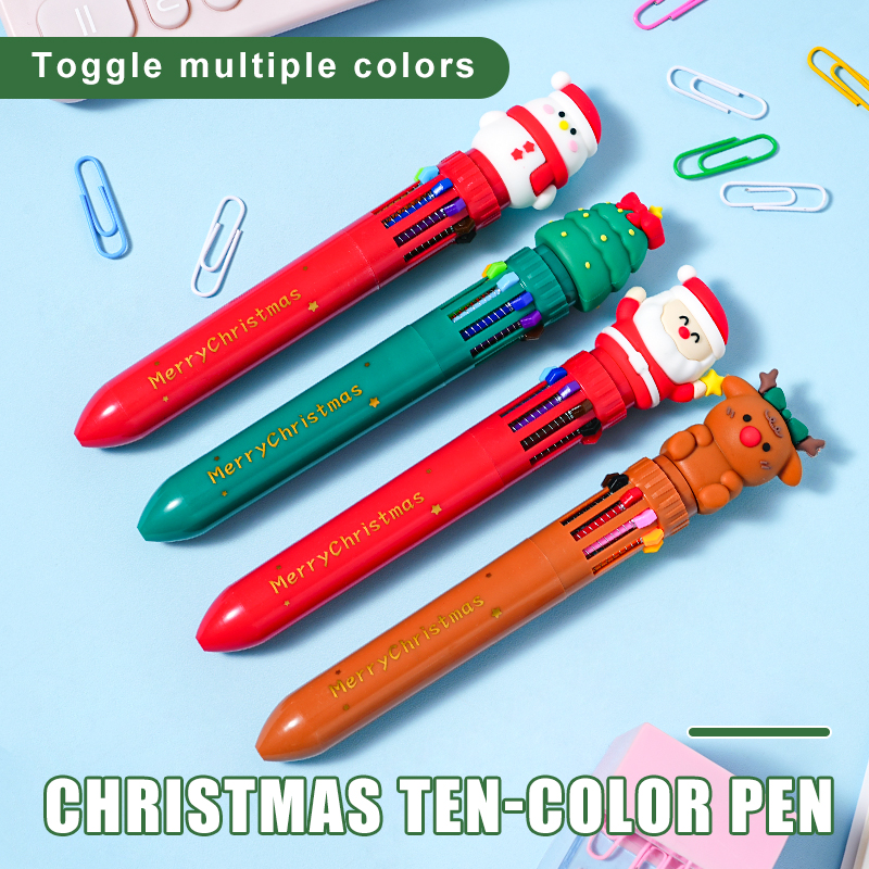 Santa Claus Ten-color Pen