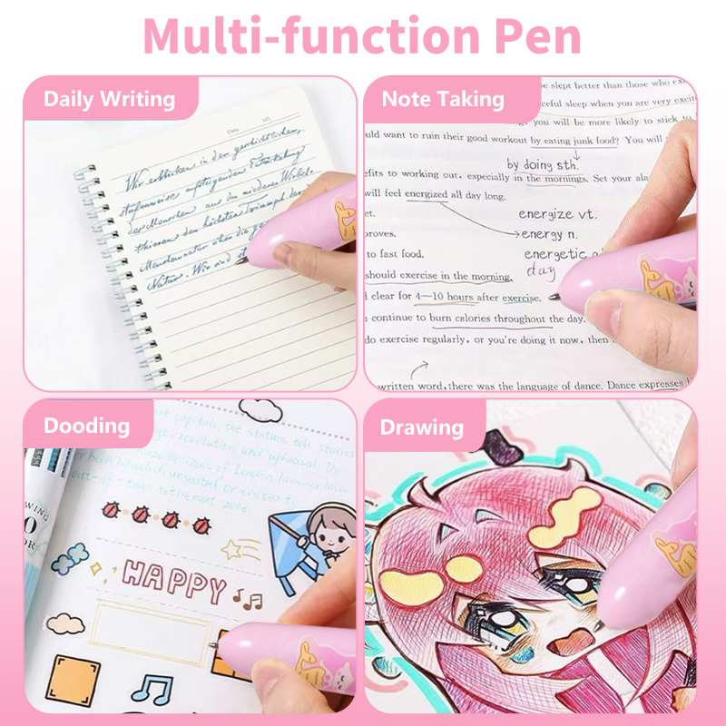 Ten-color pen for mermaids, in a two-pack set