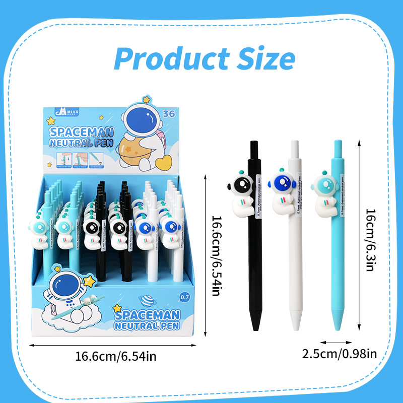 Spaceman Hugs Cartoon Pen