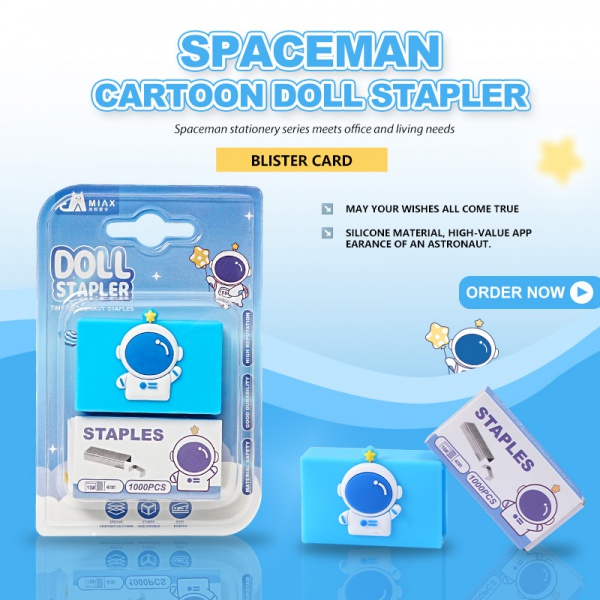 Spaceman Paper Clip Case