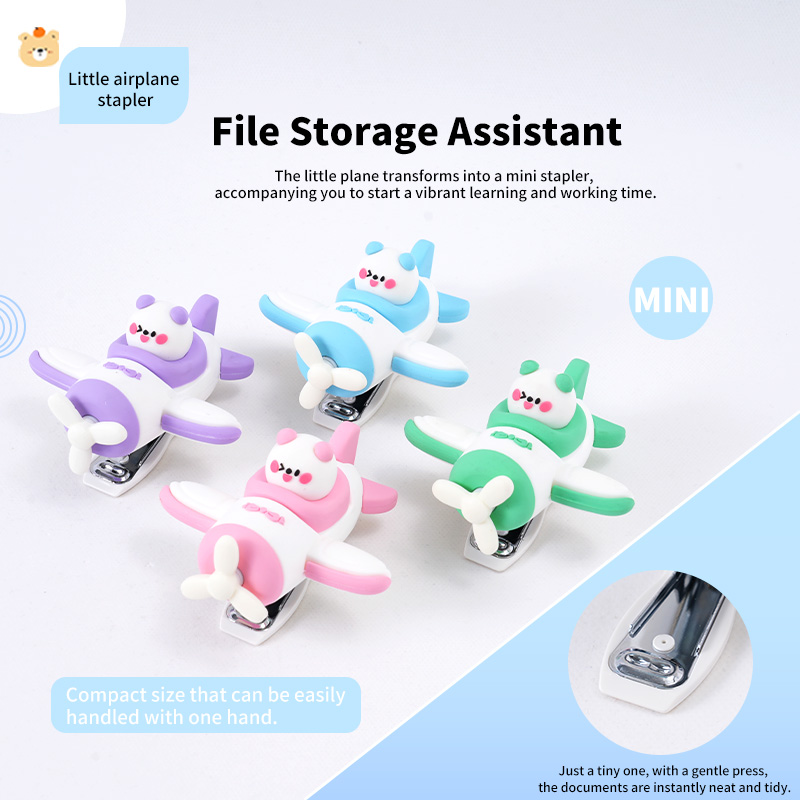 Airplane figurine stapler