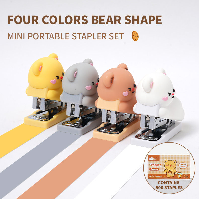 Bear figurine stapler