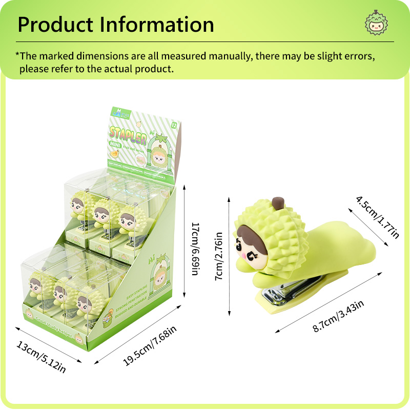 Cartoon Durian Stapler