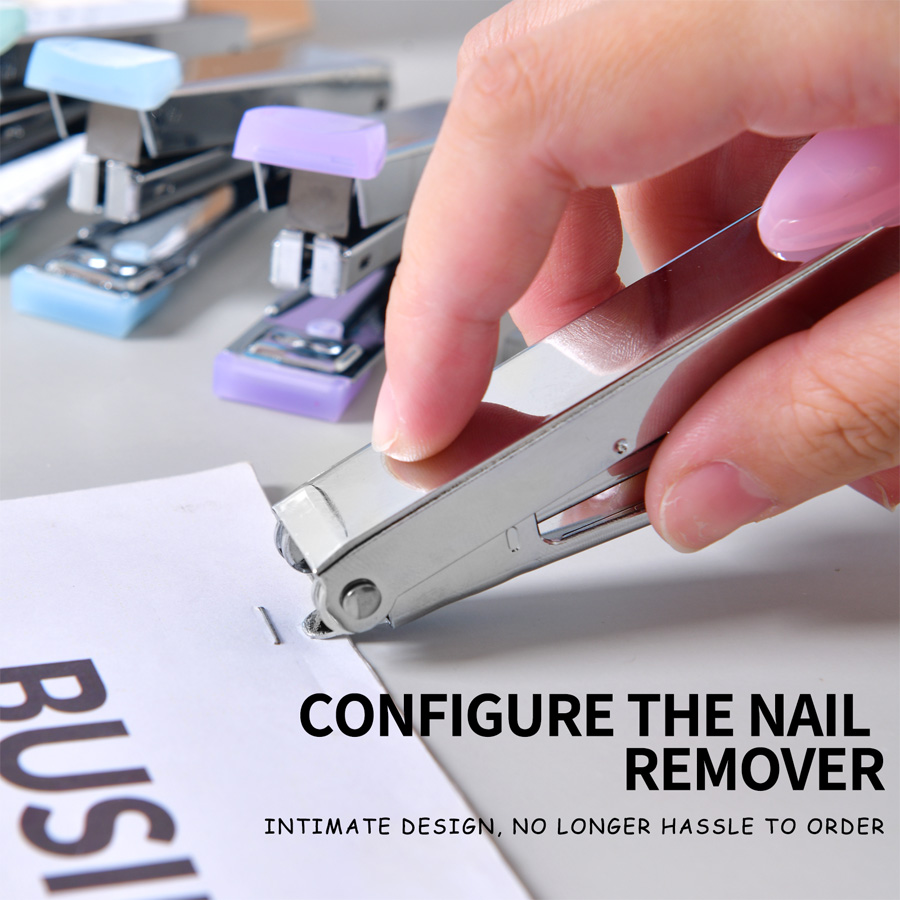 ade Color Office Stapler - Heavy-Duty for 20-Sheet Binding