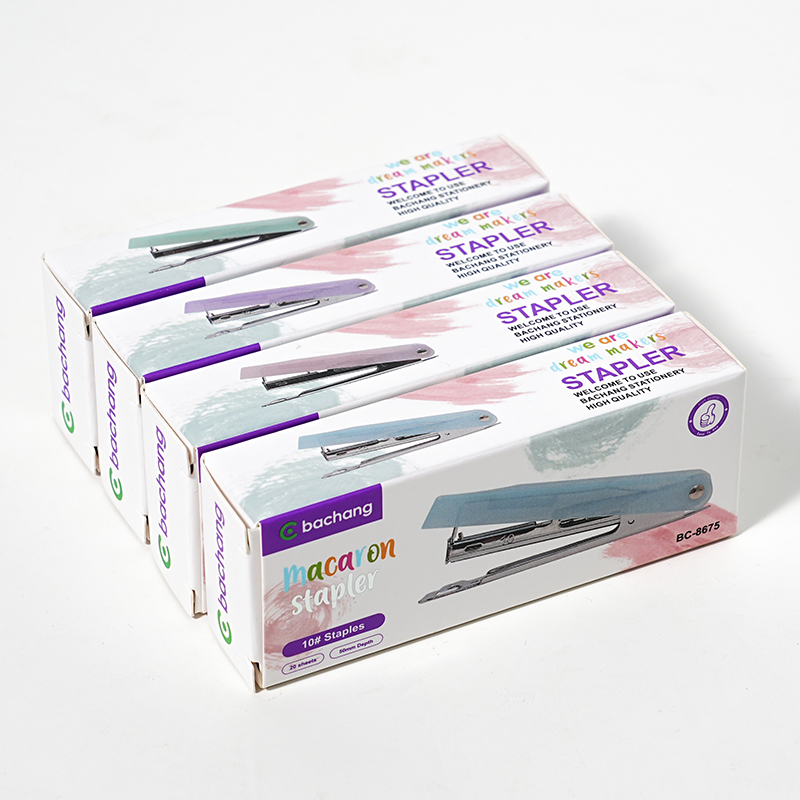 Jade Color Office Stapler - Heavy-Duty for 20-Sheet Binding