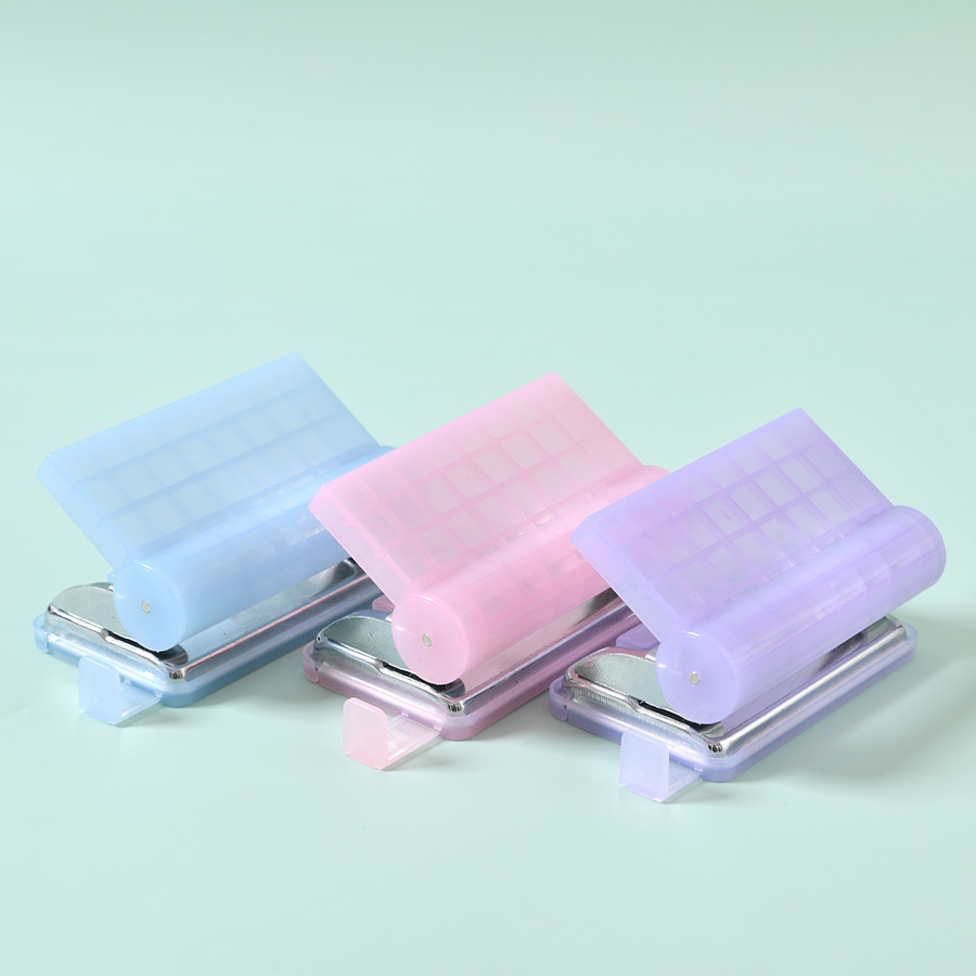 Jade Color Two-Hole Office Punch