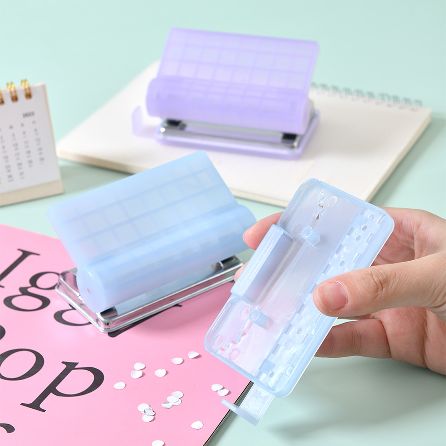Jade Color Two-Hole Office Punch