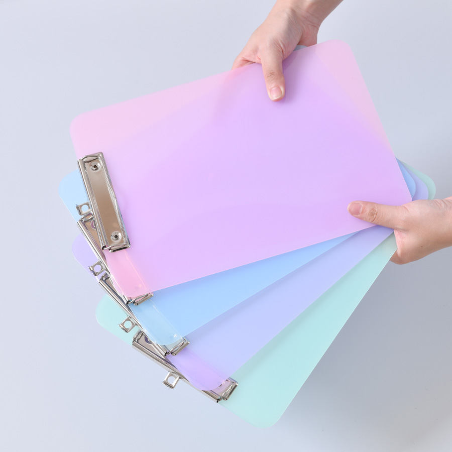 Jade Color Board Clip Organizer - Holds A4 Documents & Prevents Slips
