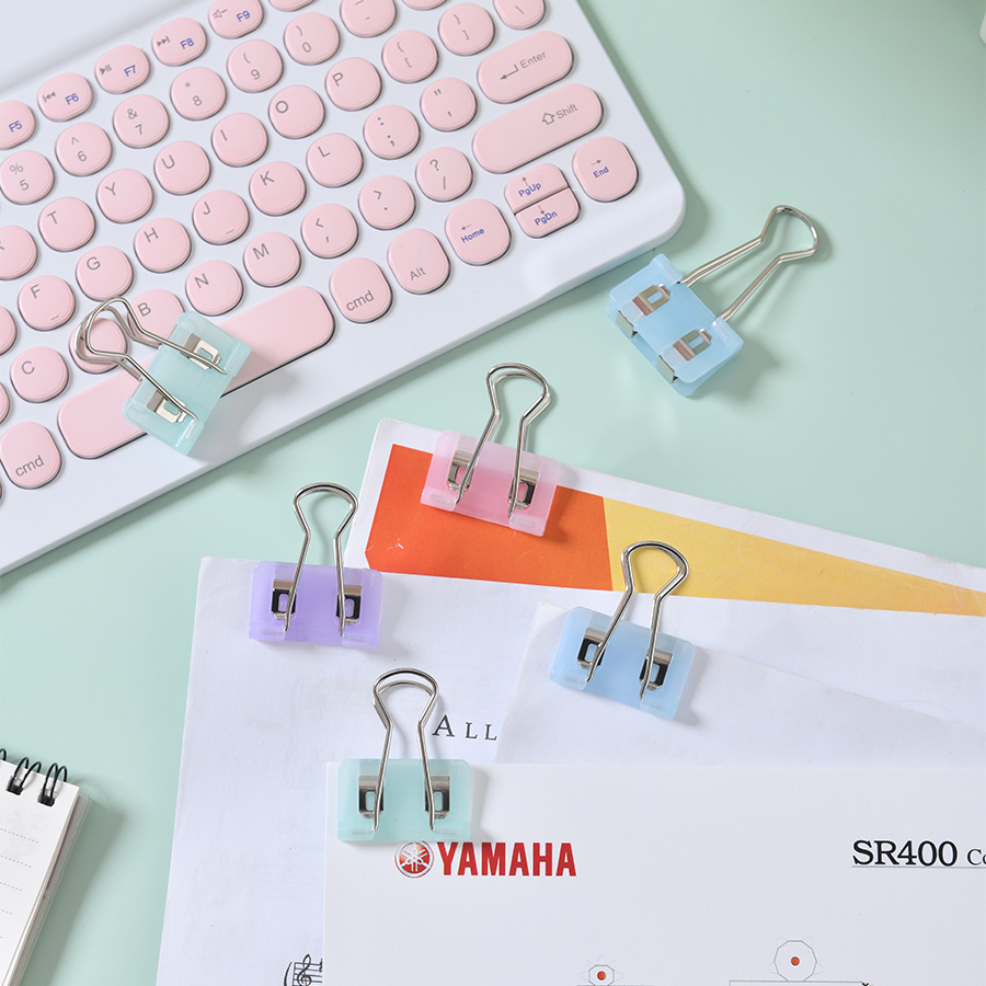 Jade Color Binder Clips （Tail Clip Set）