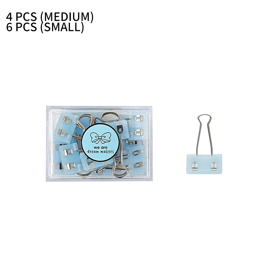 Binder Clips - Jade-Toned Office Series