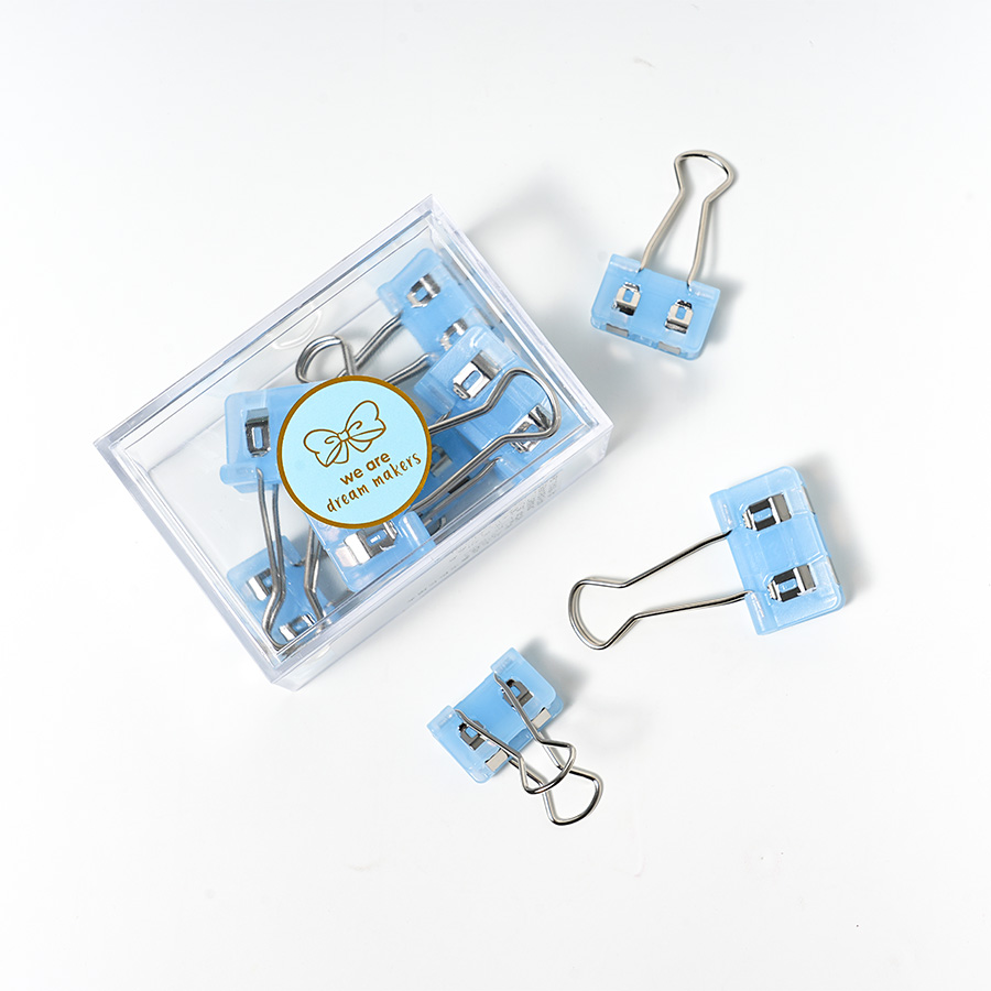 Binder Clips - Jade-Toned Office Series