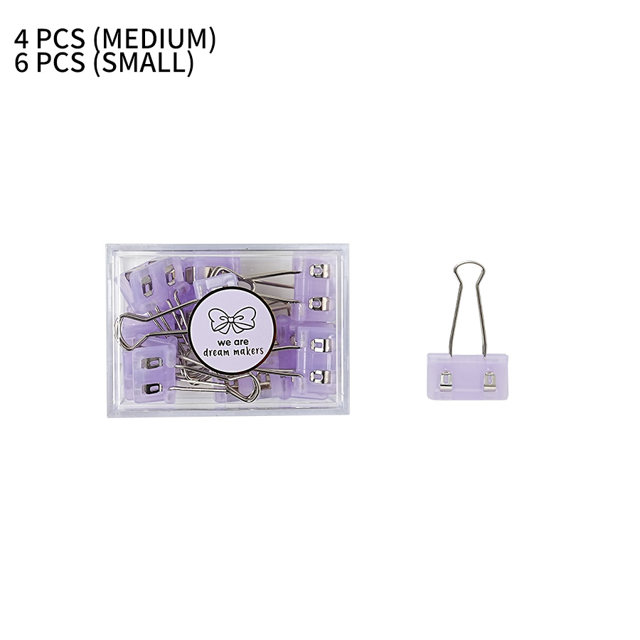 Binder Clips - Jade-Toned Office Series