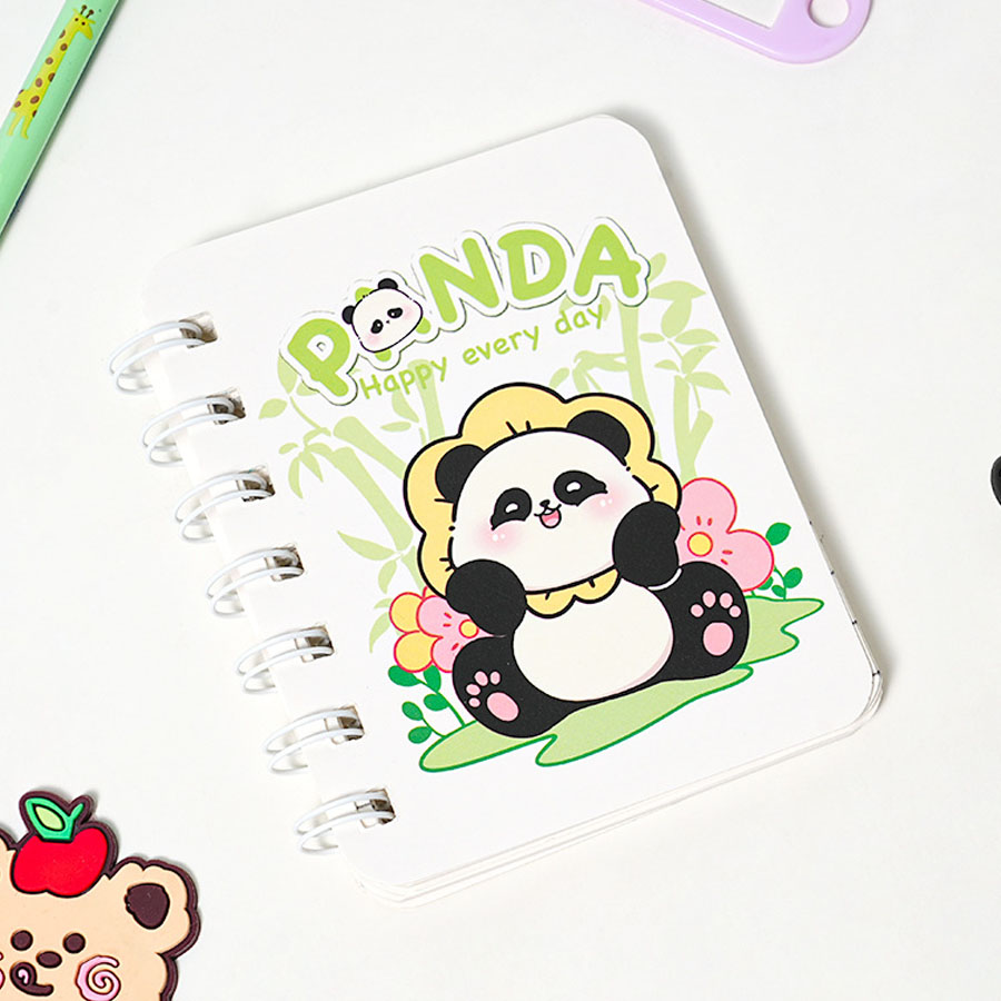 Panda Student Stationery Set: Gel Pen, Eraser, Sharpener & Ruler