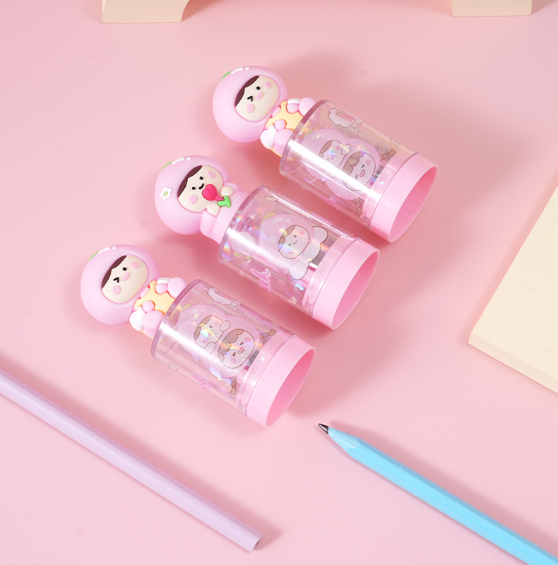 White peach round paper cutter