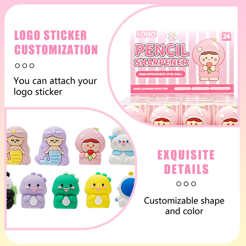 Mini White Peach Styling Pencil