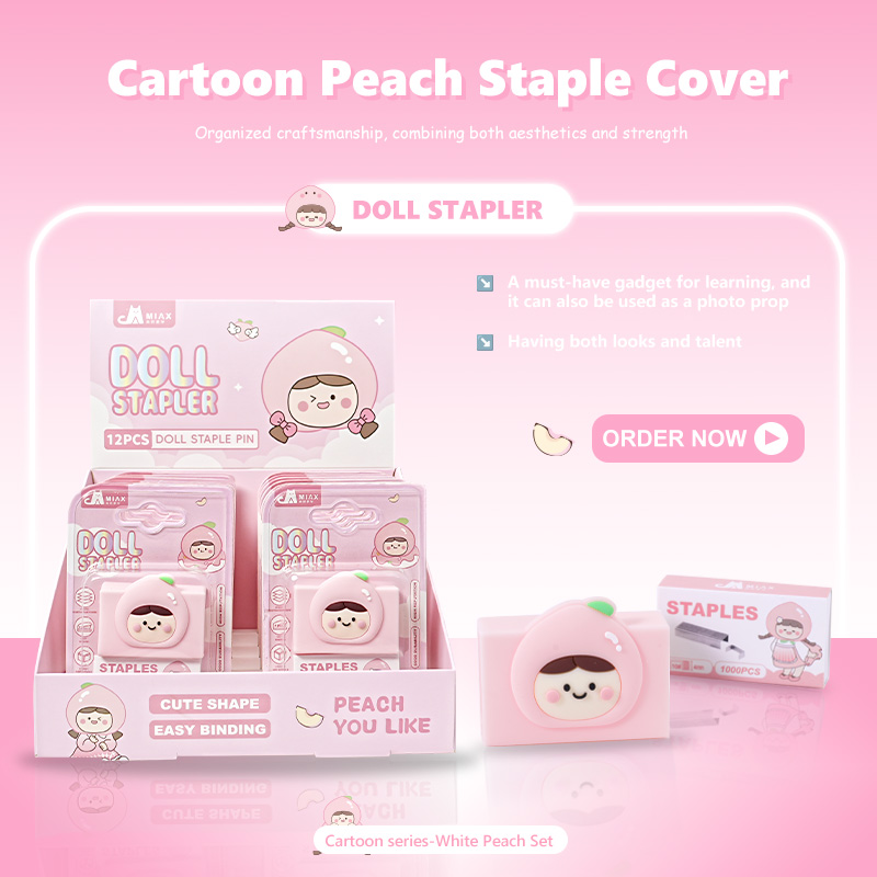 Peach-shaped paper clips  Cover