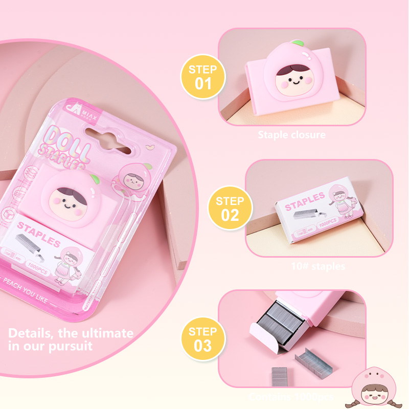 Peach-shaped paper clips  Cover