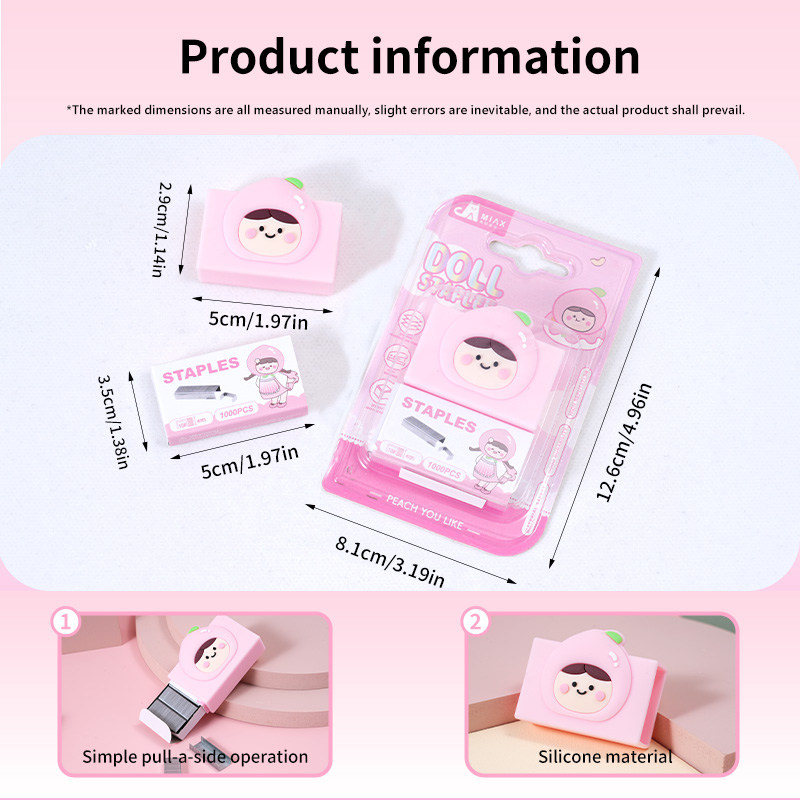Peach-shaped paper clips  Cover