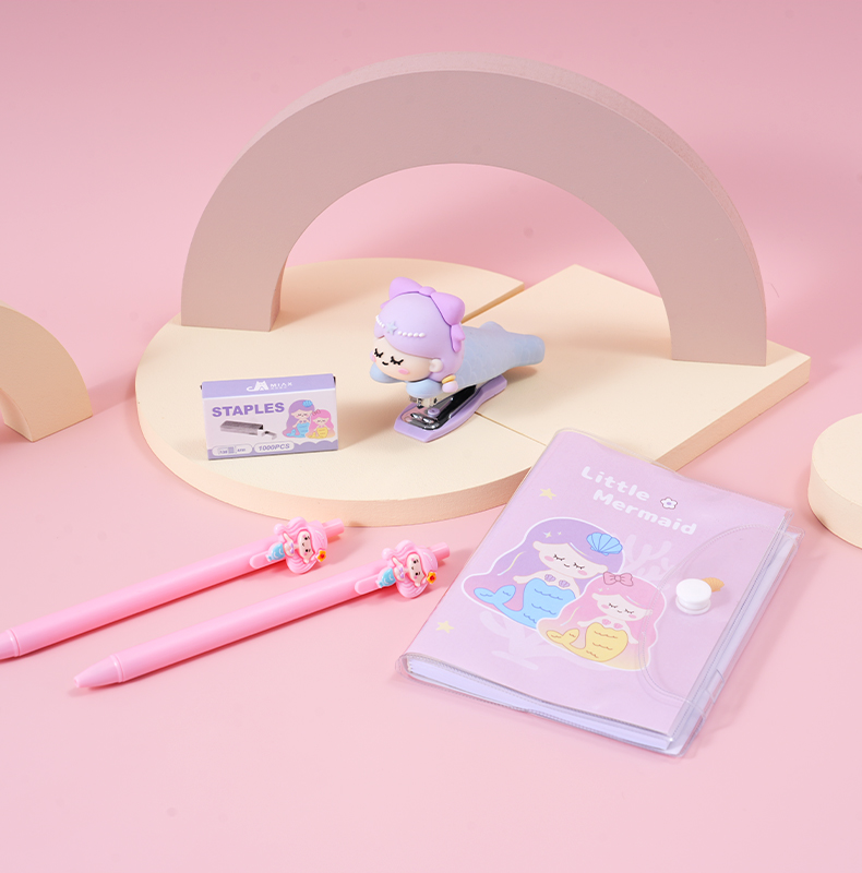 Mermaid Stapler Stationery Set