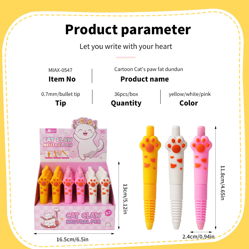 Cute cartoon stylized pen