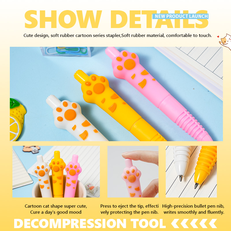 Cute cartoon stylized pen