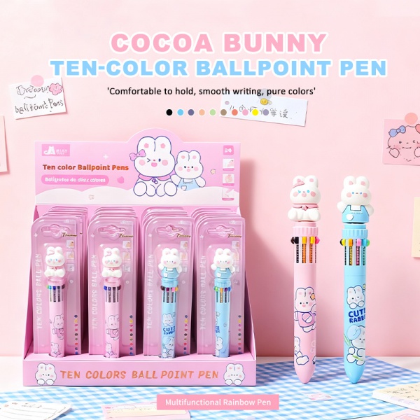 Colorful cartoon pens