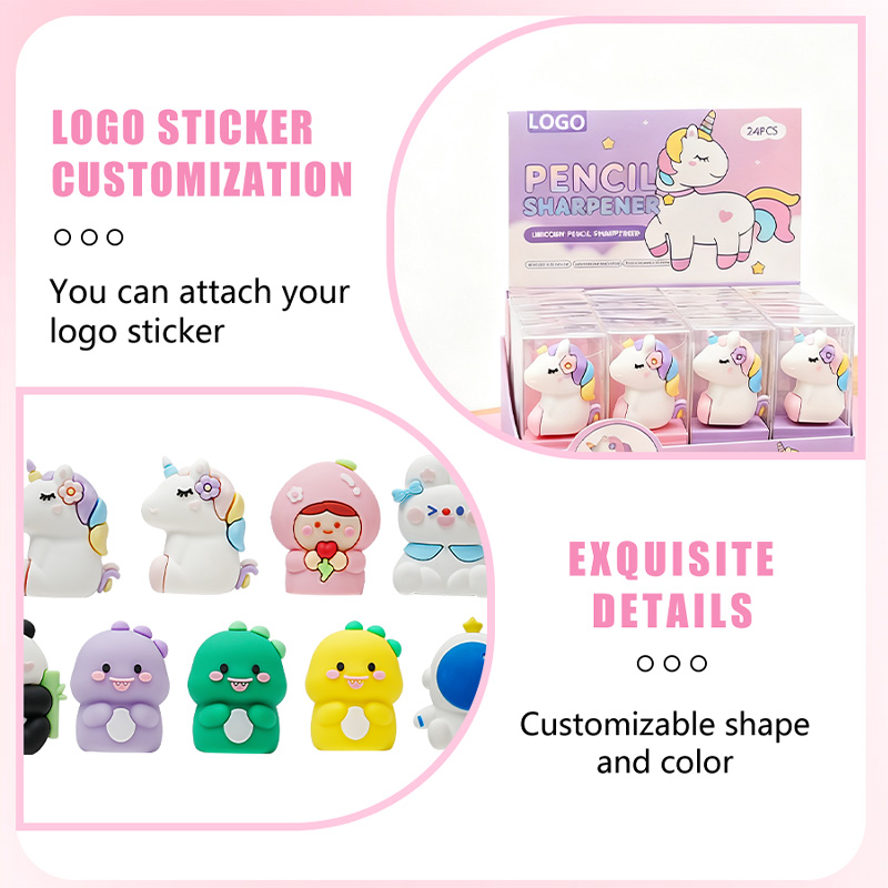 Cartoon mini pencil sharpener