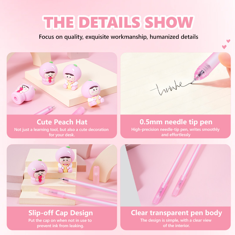 Peach Series  Neutral Pens