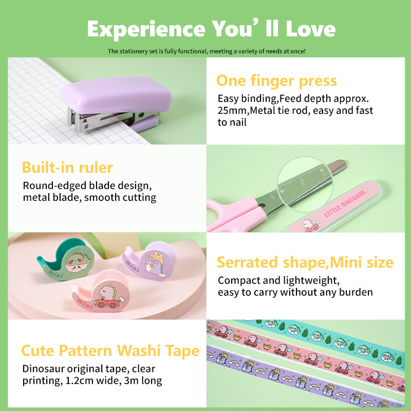 Cartoon Stationery Set