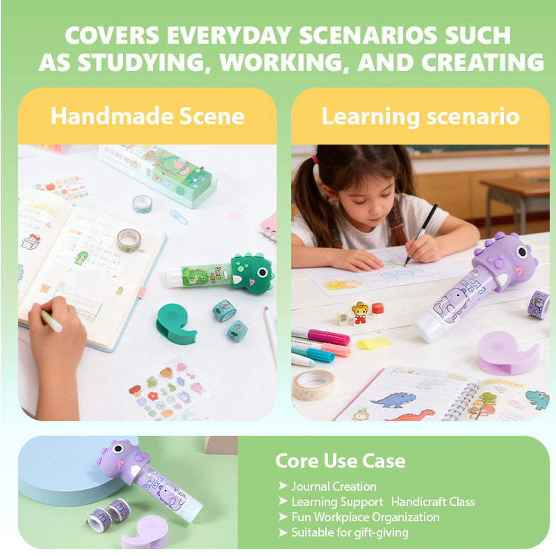 Dinosaur Glue Stick Set