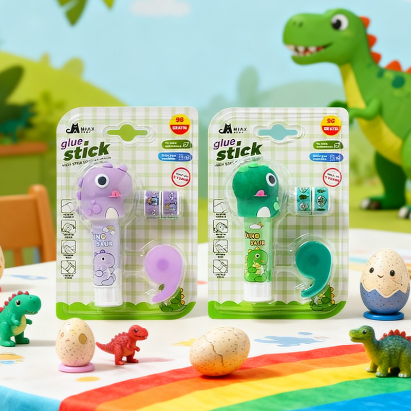 Dinosaur Glue Stick Set