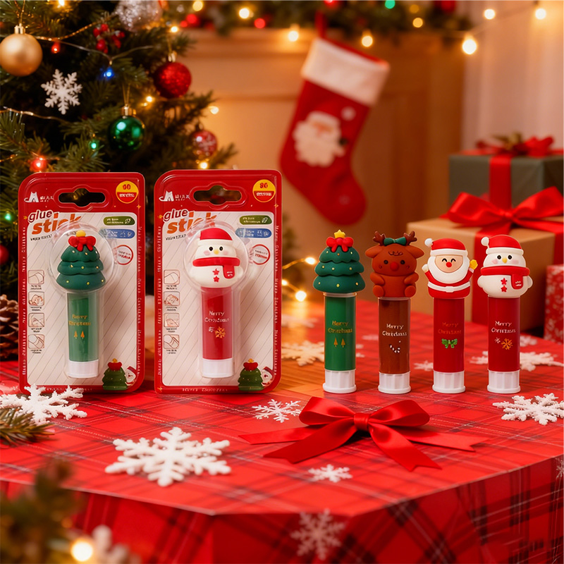 Christmas glue sticks